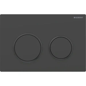 geberit Actuator plate geberit omega20 matt black/black
