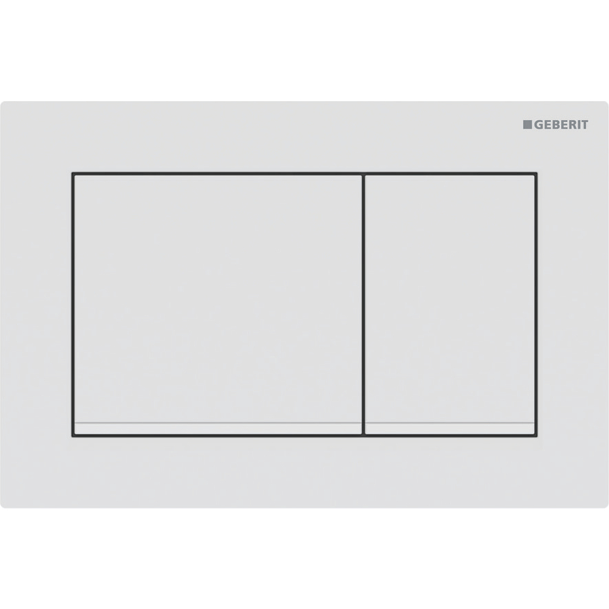 geberit Actuator plate geberit omega20 matt white/white