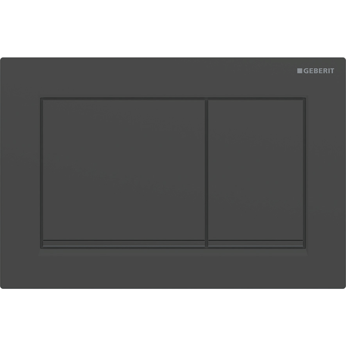 geberit Huuhtelupainike geberit omega20 mattamusta/musta