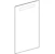 geberit Peili geberit option basic sq 400x32x700mm alumiini
