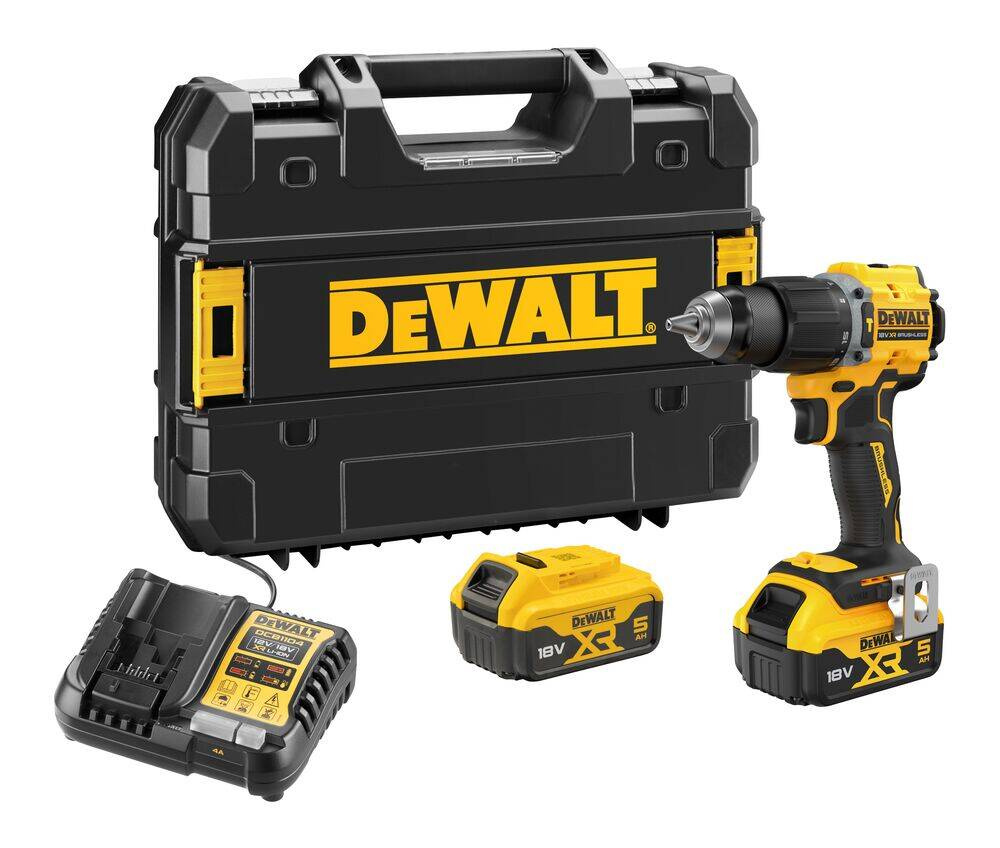 HAMMER DRILLDRIVER DEWALT DCD799P2T 18V 74NM 2X5AH TSTAK