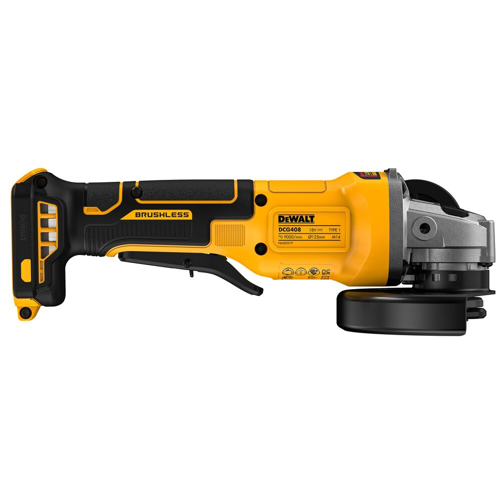 dewalt Akkukulmahiomakone dewalt dcg408n 18v 125mm runko