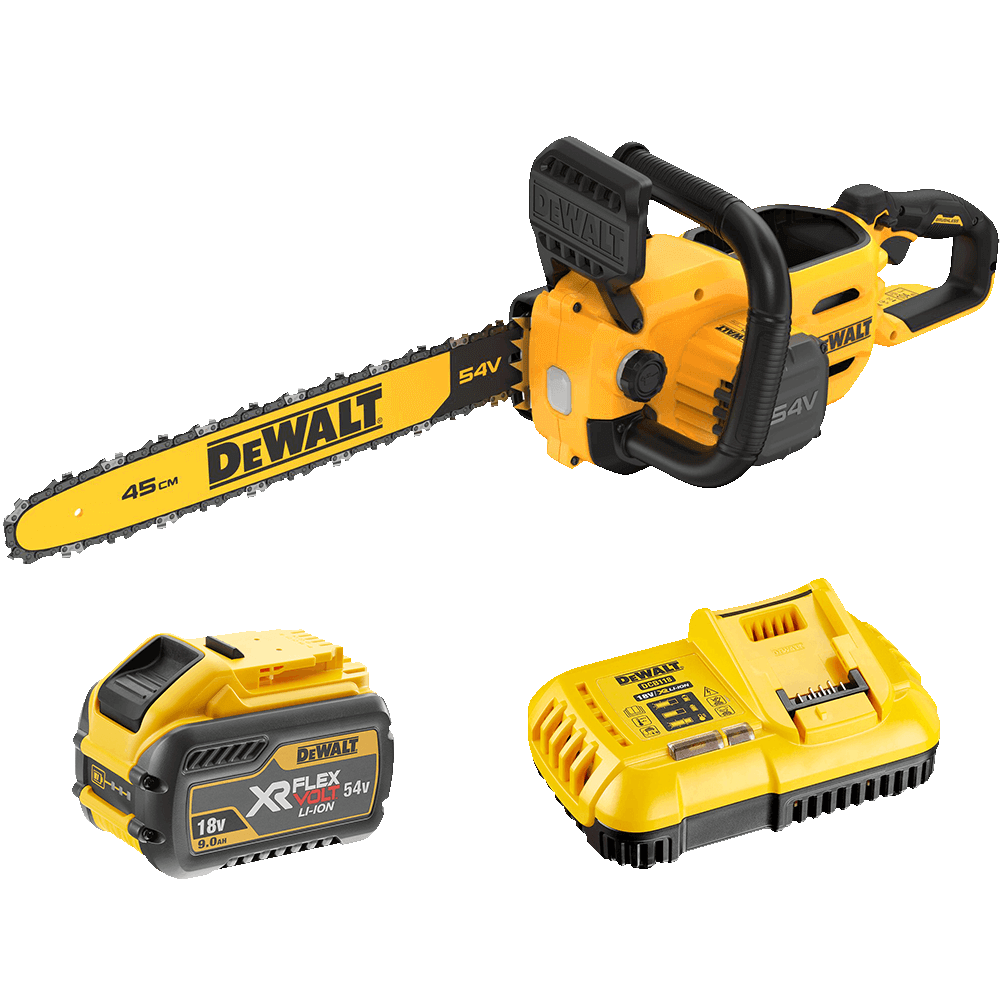dewalt High powered chainsaw dewalt dcmcs574x1 54v 45cm 1x9ah