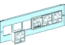 FRONTPL. FOR 6 STK 72X72 PRISMASET G/P