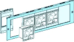 FRONTPLATE 72X72 OG 96X96 PRISMASET G/P