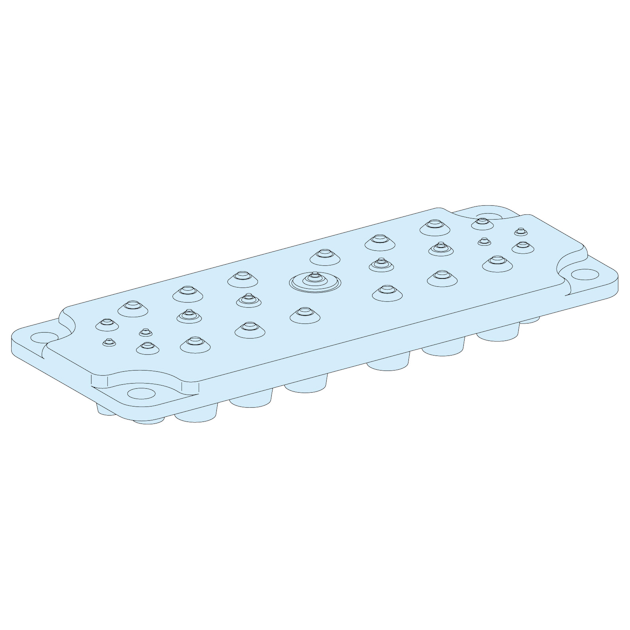 FL21 MEMBRAN FLENSPL. 08872 | Gulvskap metall | Onninen AS