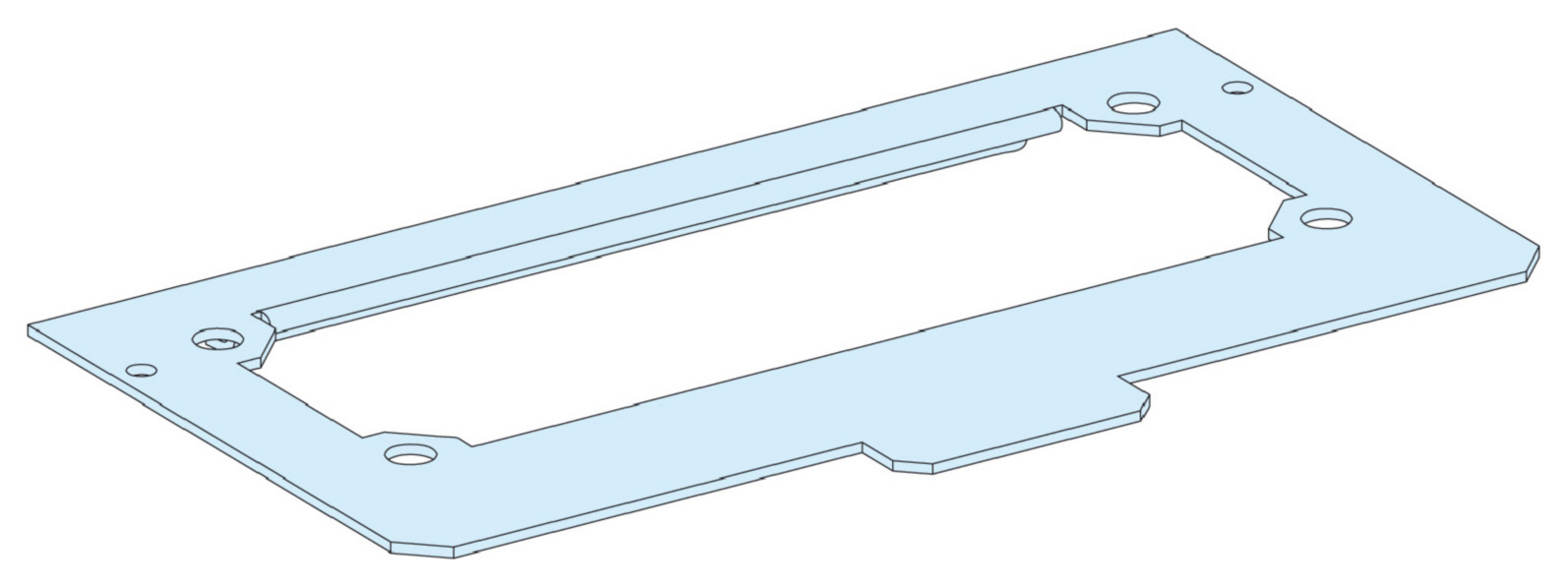 FLENSPLATE FOR FL21 B300 PRISMASETG-IP30