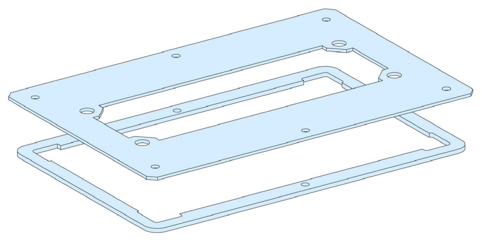 FLENSPLATE FOR FL21 PRISMASETG IP55