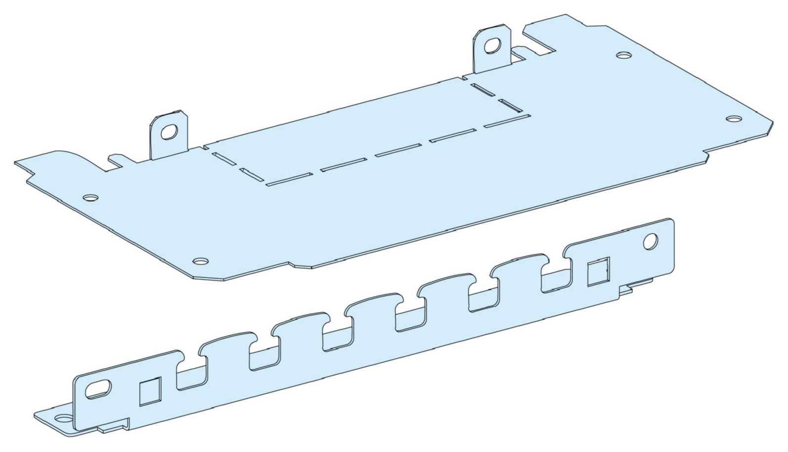 FLENSPLATE FOR SOKKEL-PRISMA G-IP30-B300