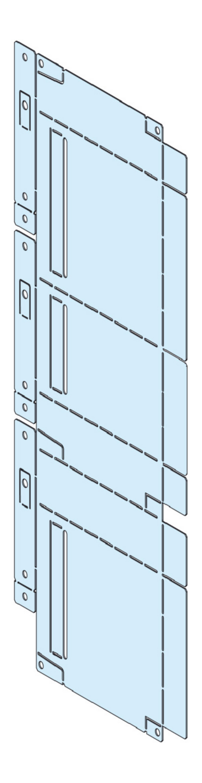VERTIKALT SKILLEPRISMASET G IP55 7 33M