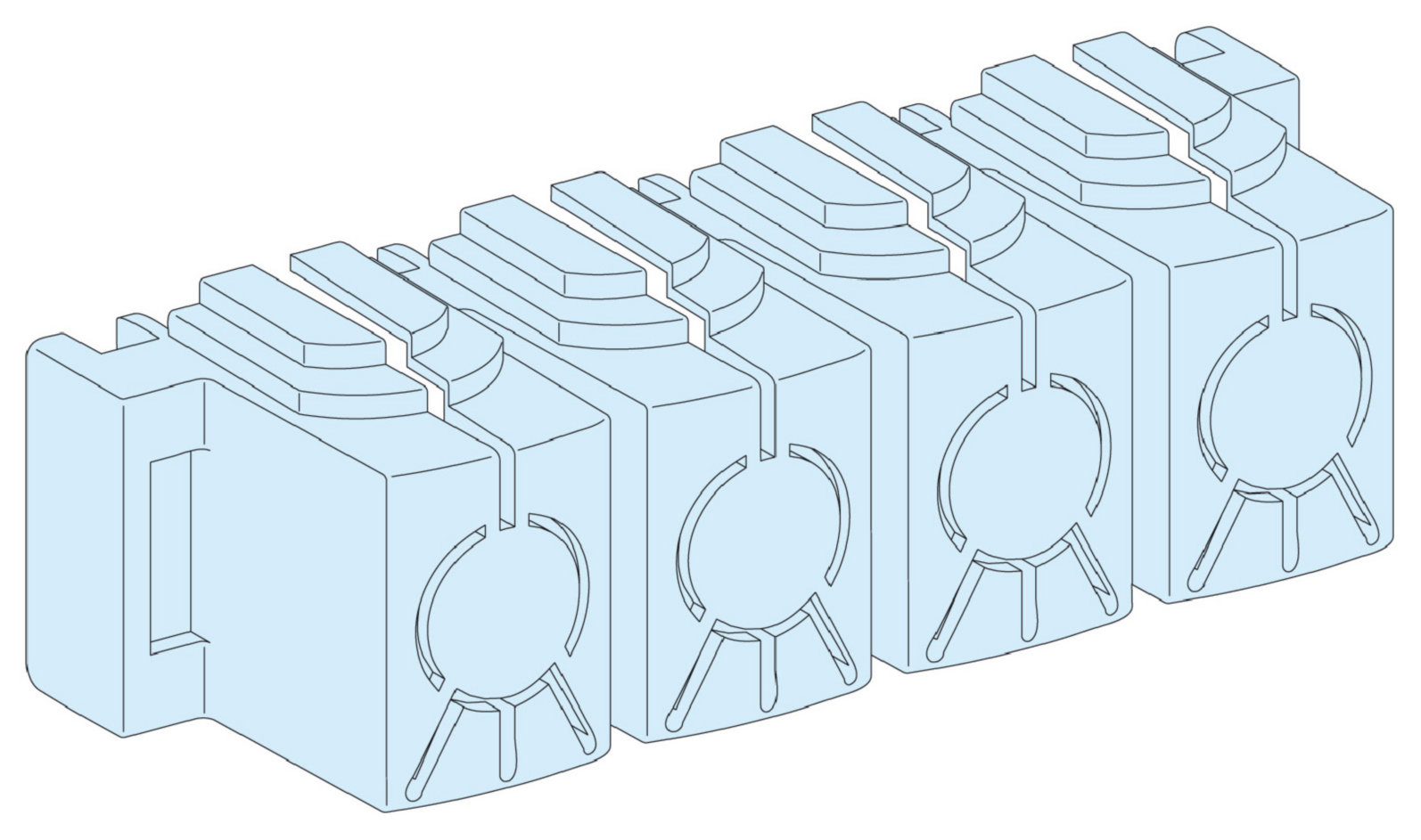 DEKSEL-IPXXB-LINERGY BW-8STK PRISMAG/P