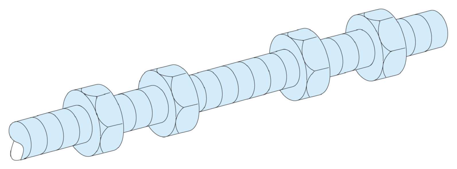 AVSTANDSBOLTFORTILKOBLINGER MTZ1