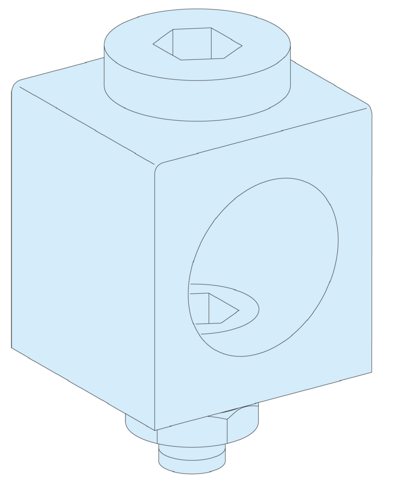 KLEMMER-4STK CU/AL 250A 185MM2 LINERGYBS