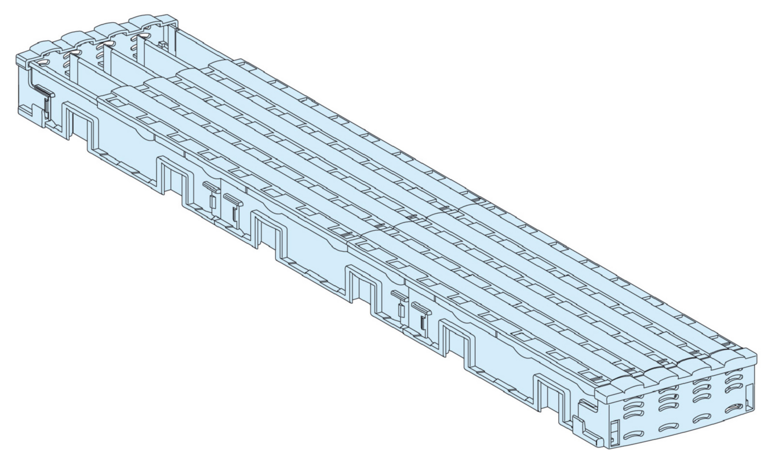 Samleskinne Linergy Bw 125A 4P L450 G/P