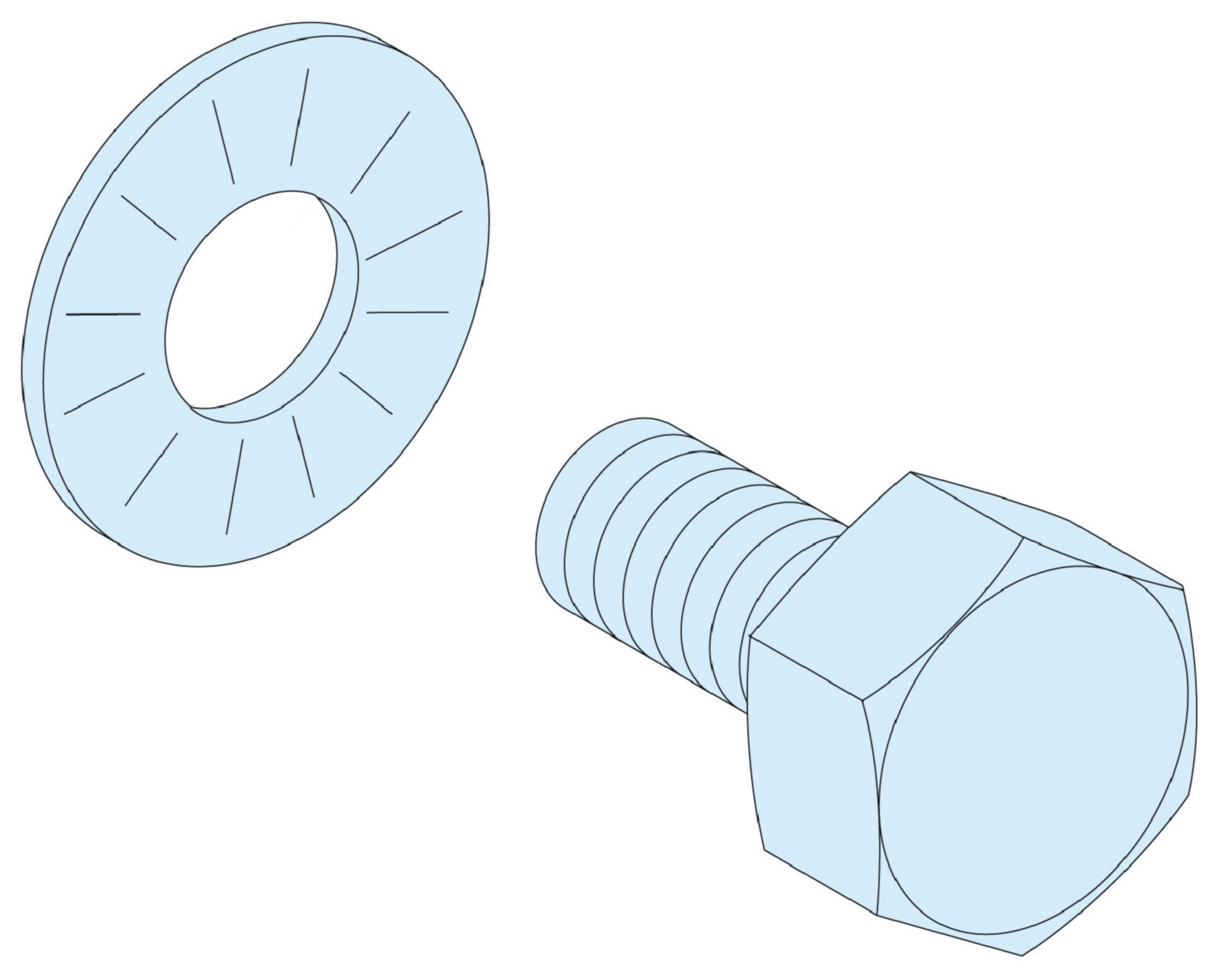 SKRUER-40STK-M6X16MM FOR 5MM SKINNE G/P