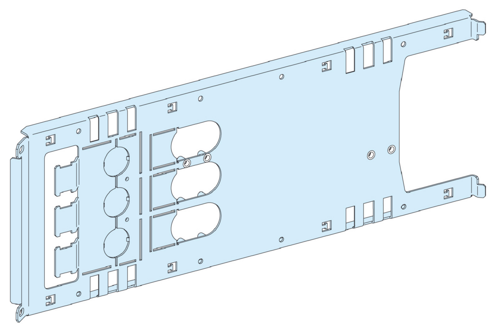 MONTASJEPL NSX630 PLUGIN HORISONTAL 3P P