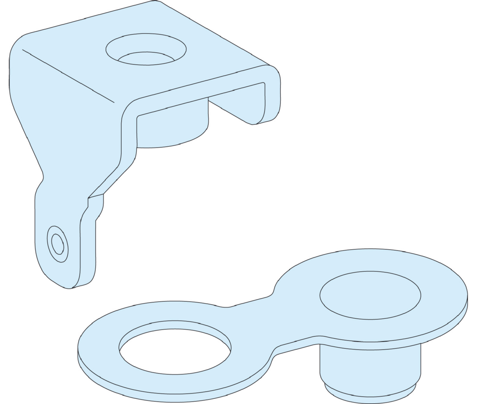 FESTEDELER FOR TAKPLATE P IP55