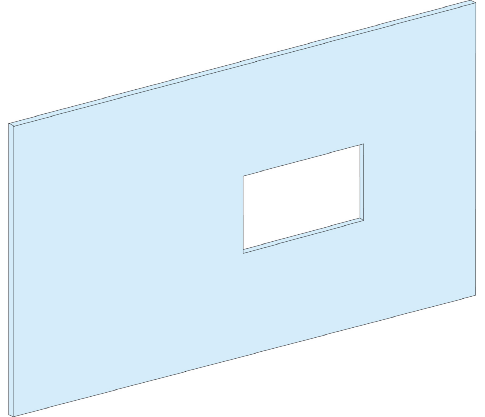 FRONTPLATE INS250 VERT. PRISMASET G/P