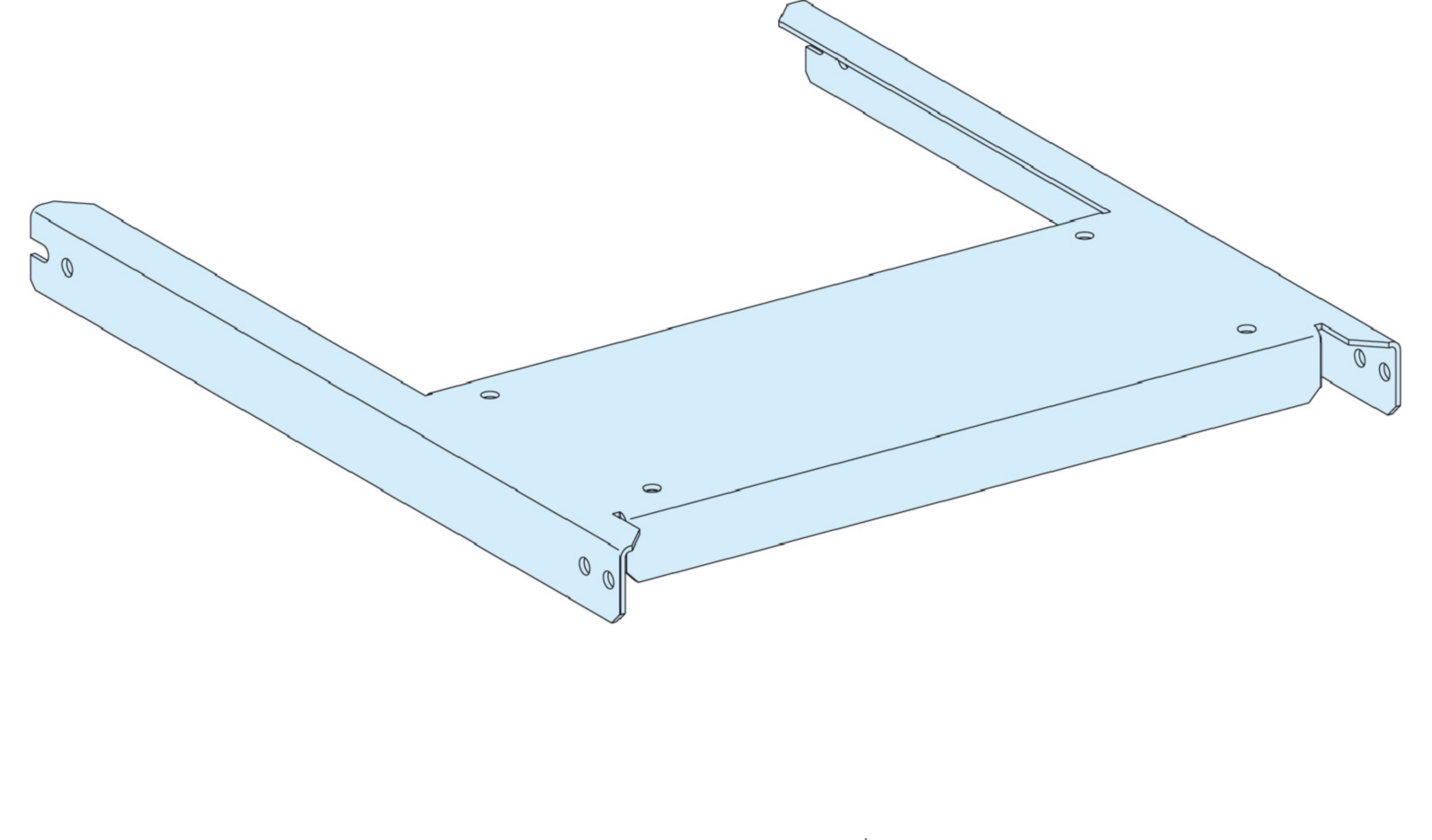 MONTASJEPLATE MT Z1 FAST I 400 FELT P