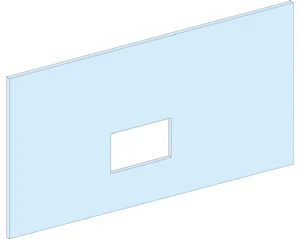 schneider electric Frontpl. ns630b-1000 horisontal-prisma p