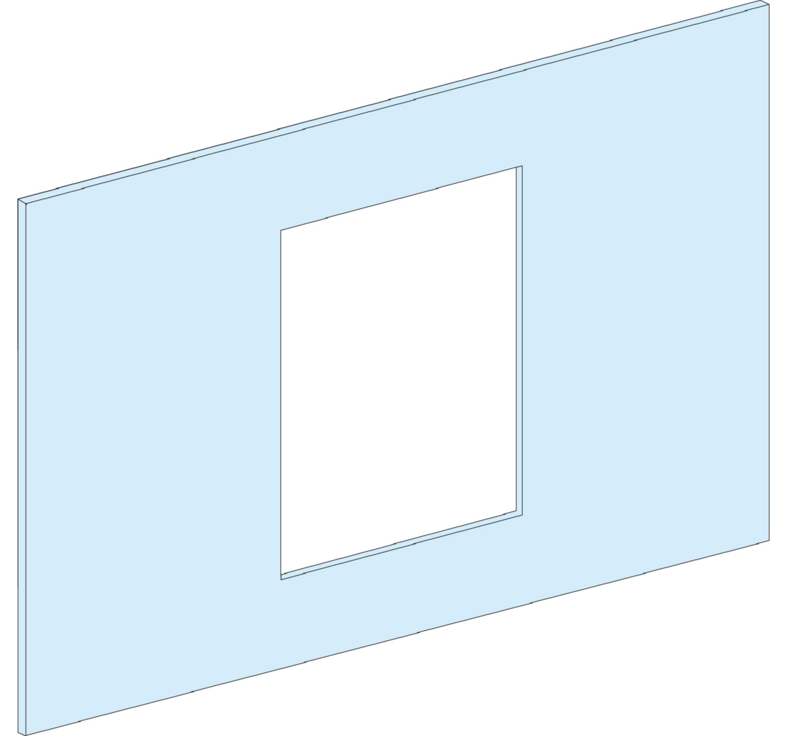 FRONTPL. NS630B-1600 VERTIKAL-PRISMA P