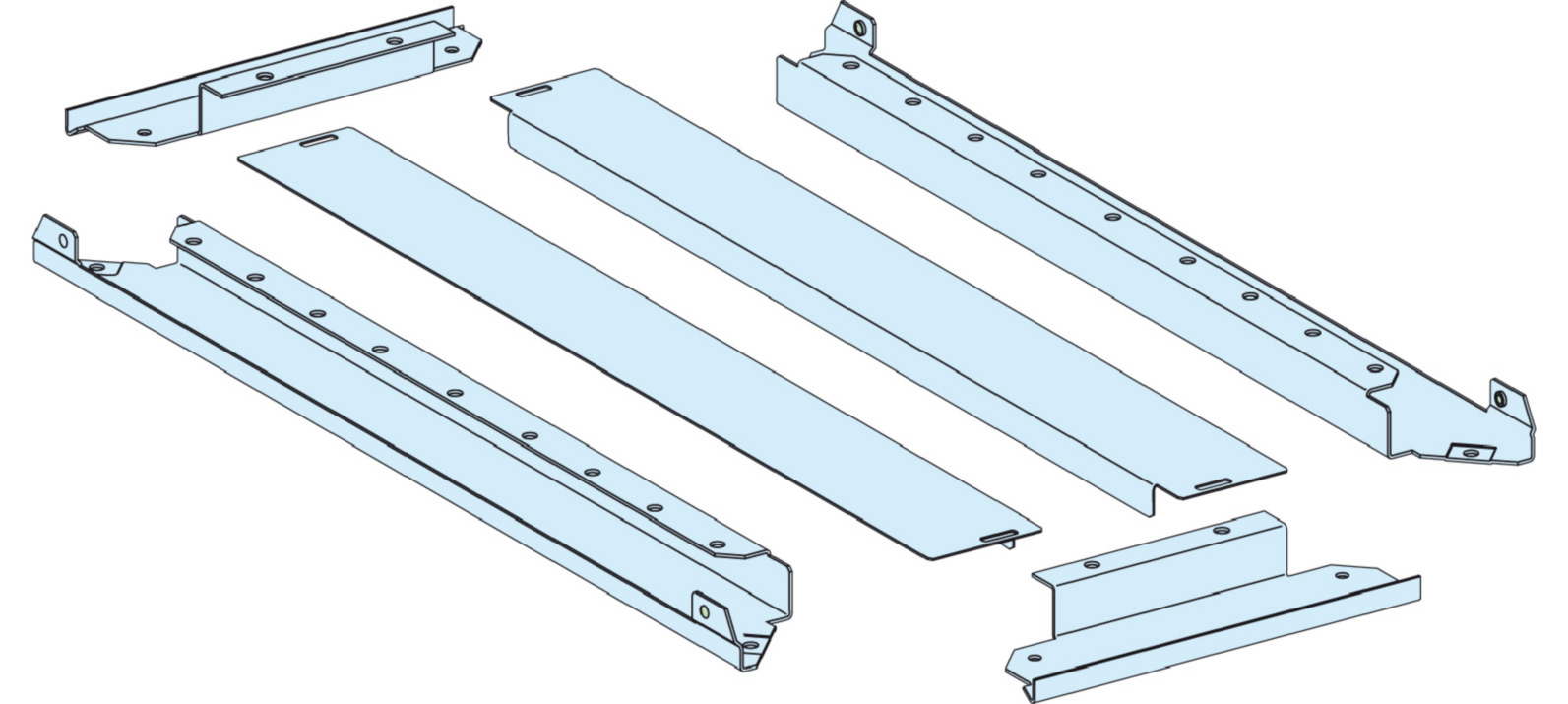 BUNNPLATE 2DELT IP30 PRISMASET P B400 D600