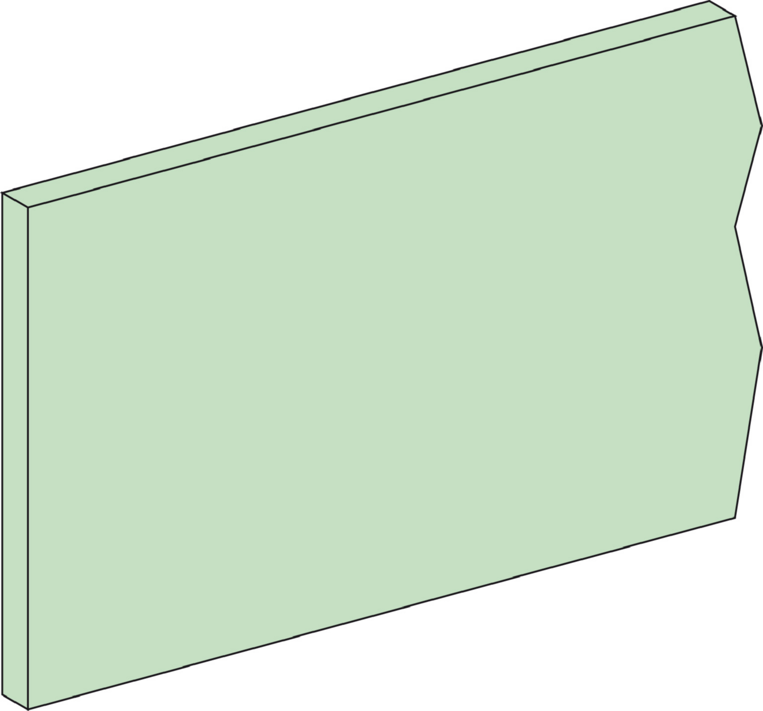 FLAT SKINNE LGYBS HORISONTAL 120X10MM