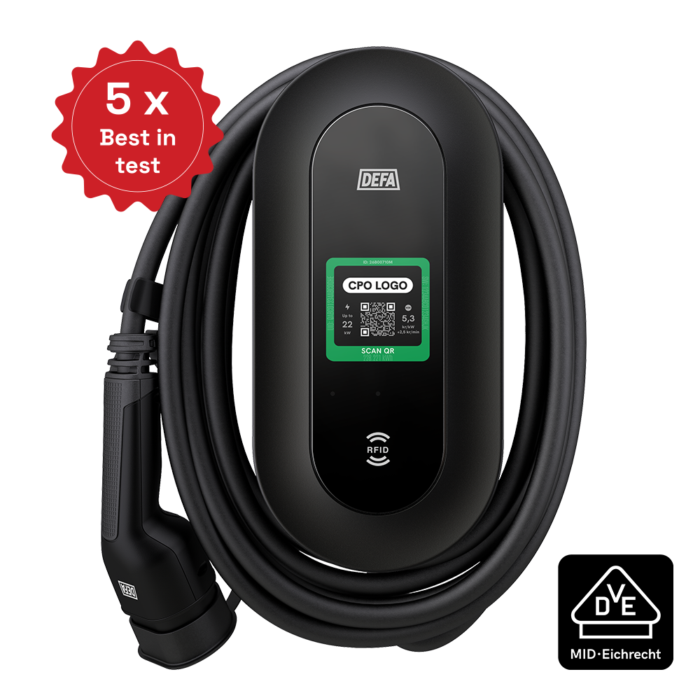 LADDSTATION DEFA POWER S 22 KW MID