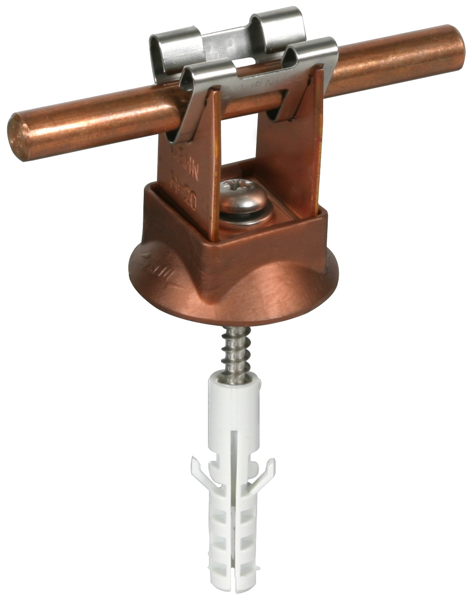 dehn Earthing accessory dehn wire bracket dehngrip copper