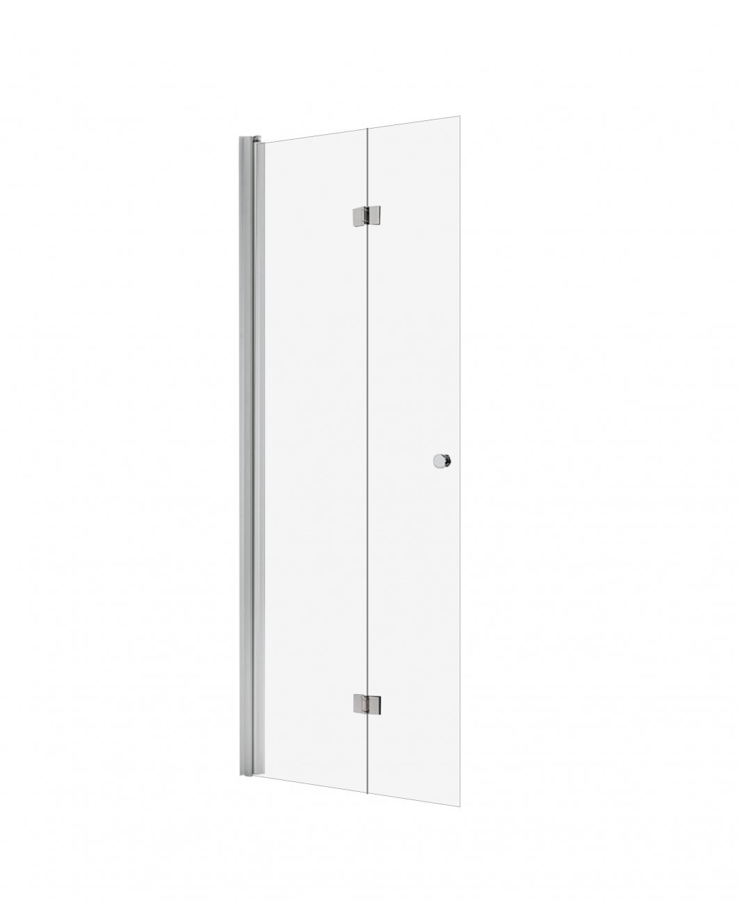 VIKBAR DUSCHVÄGG 66X190CM KLAR GLAS