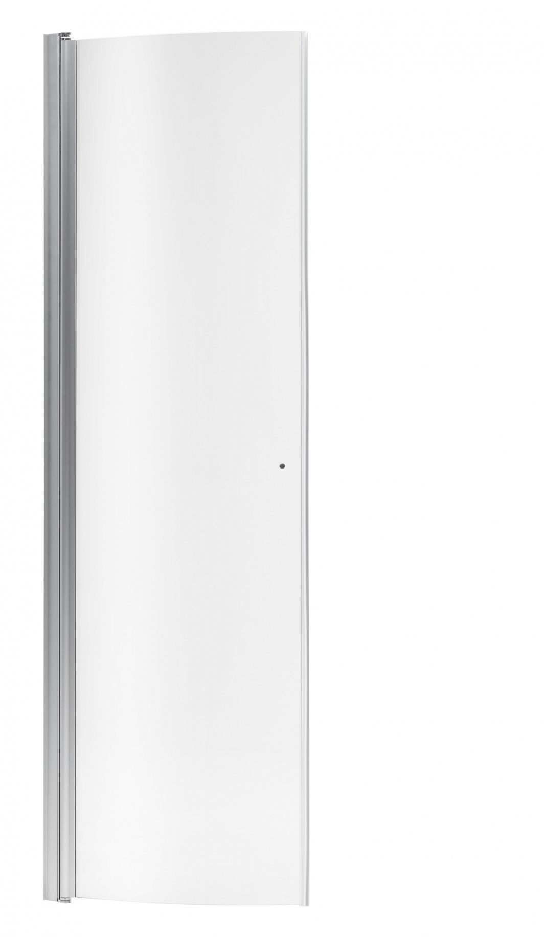 BENT SHOWER ENCLOSURE 62X19CM CLEAR GLASS