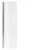tammiholma Bent shower enclosure 62x19cm clear glass