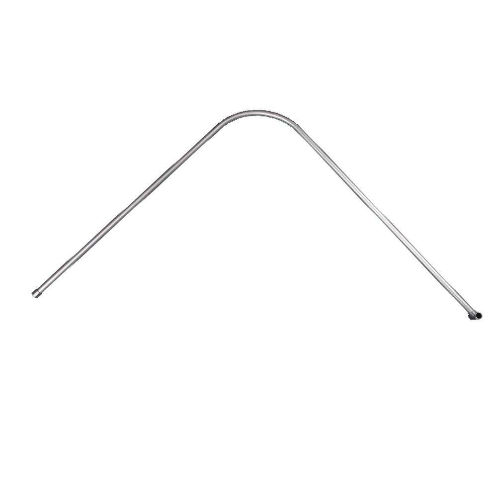 CURTAIN ROD POLE ENCLOSURES ALUMINIUM 90X90CM