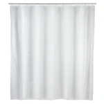 TEXTILE SHOWER CURTAIN WENKO 180X200CM WHITE POLYESTER