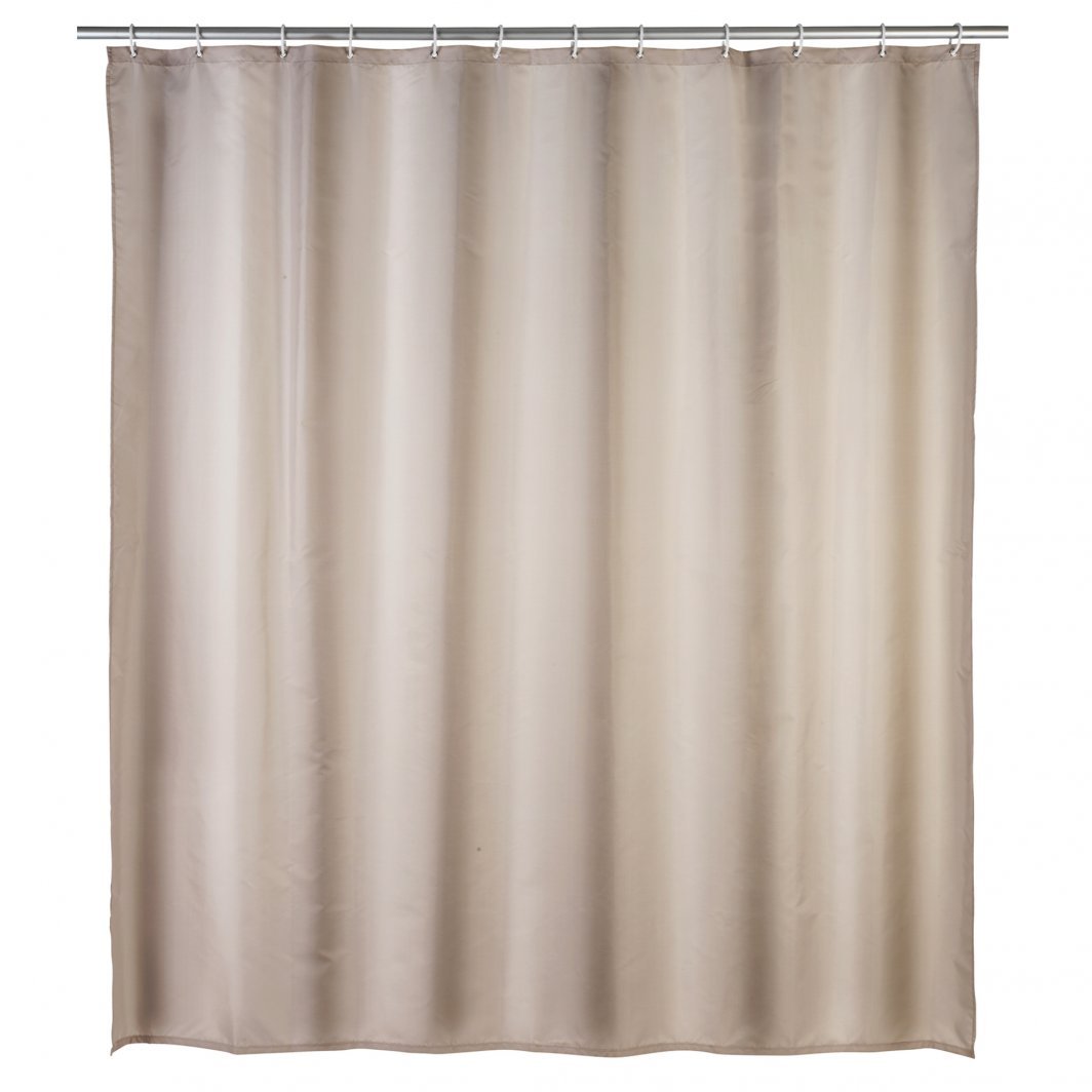 TEXTILDUSCHGARDIN WENKO 180X200CM BEIGE POLYESTER