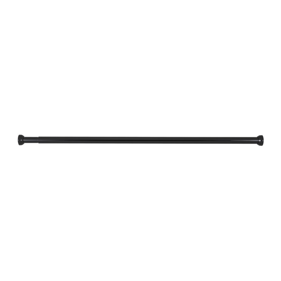 DUSCHGARDINSTÅNG WENKO 110-185CM SVART