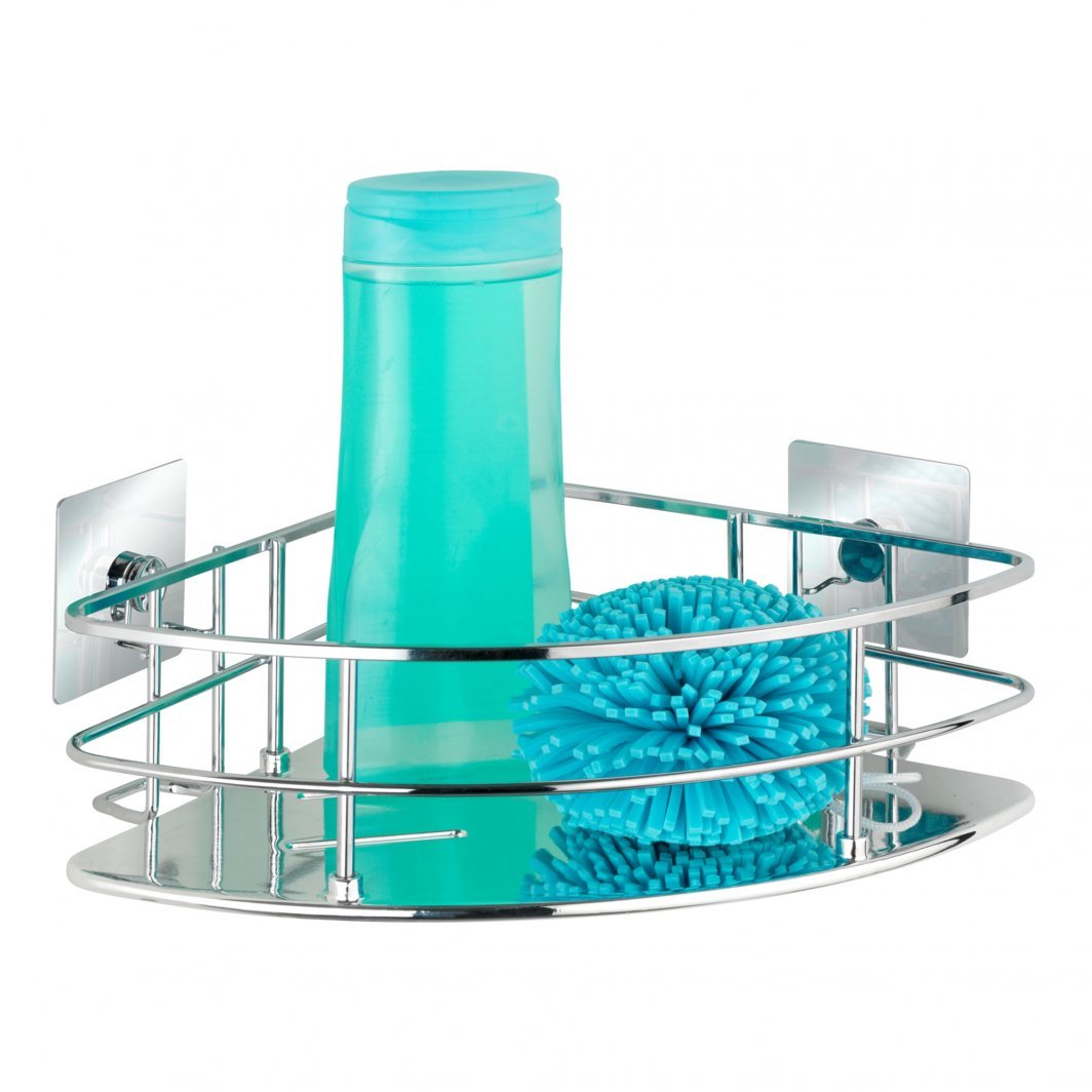 wenko Corner shelf wenko quadro 23x10x23cm ss turbo-loc