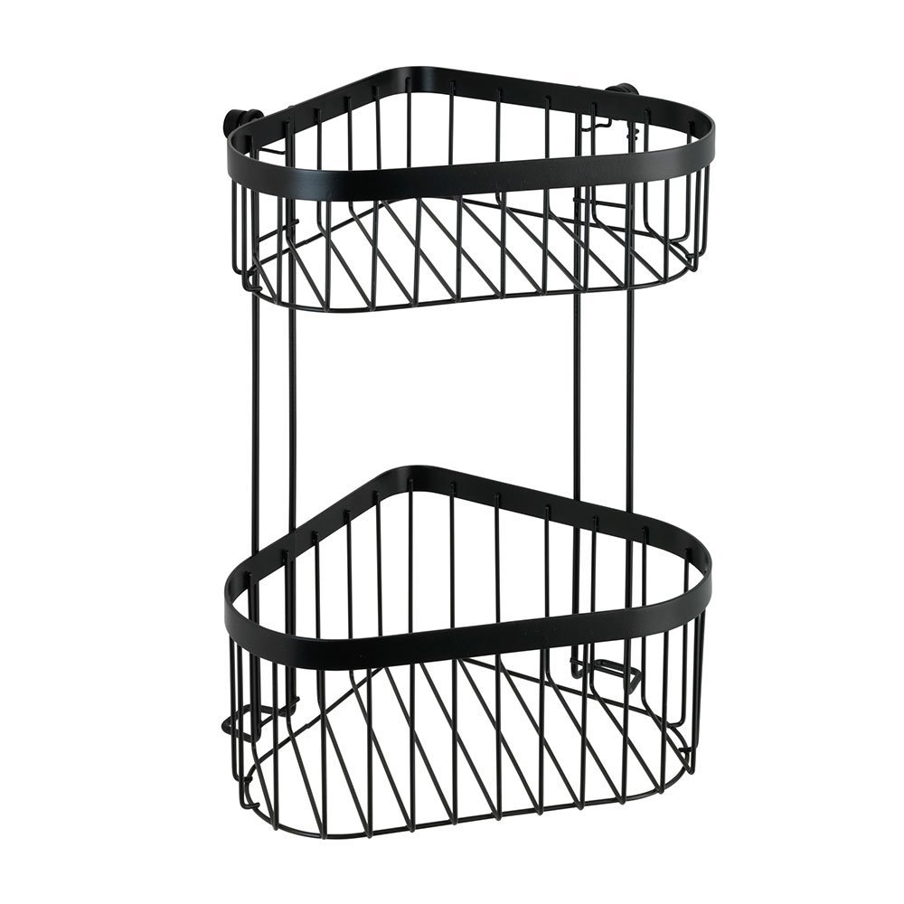 HÖRNHYLLA CLASSIC PLUS 23,5X33X18,5CM SVART TURBO-LOC