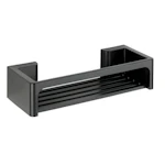 WALL SHELF BRALIA 30X8,5X12CM BLACK TURBO-LOC