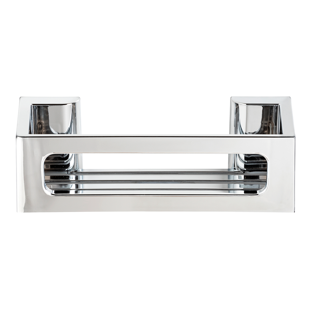 WALL SHELF BRALIA 30X8,5X12CM CHROME TURBO-LOC