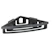 wenko Corner shelf bralia 30x8,5x20cm black turbo-loc