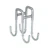 wenko Shower hook 3,5x8x8cm ss shiny chrome