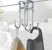 wenko Shower hook 3,5x8x8cm ss shiny chrome