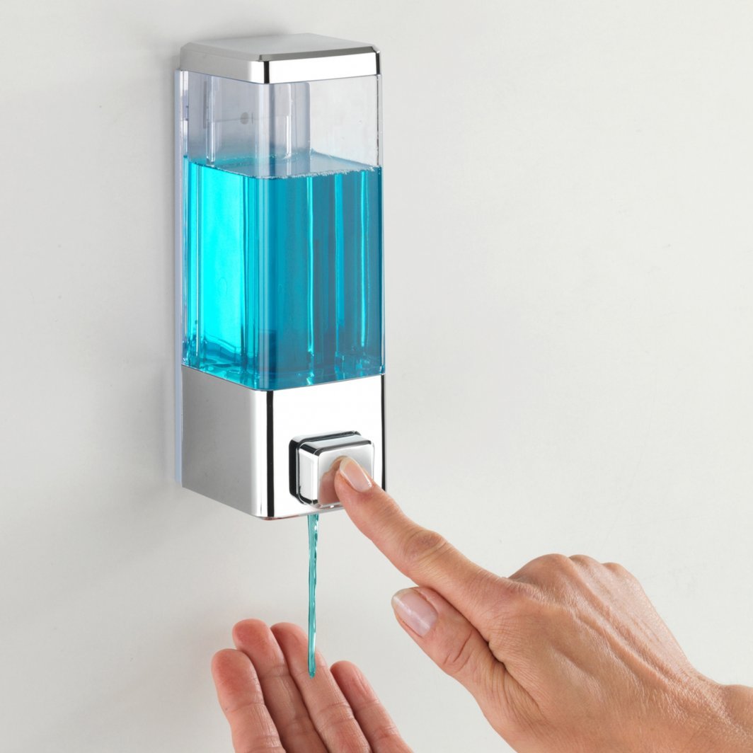 wenko Soap pump wenko istres 6x18,5x7,5cm 320ml chrome