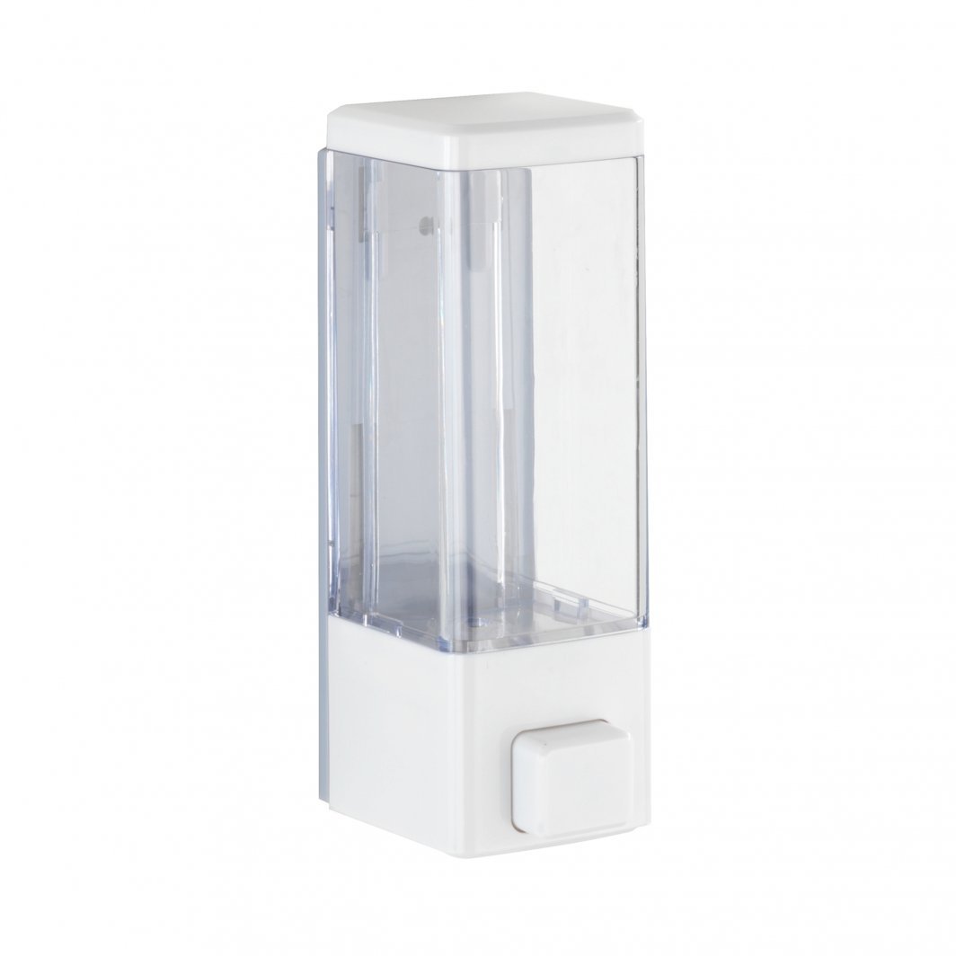 SAIPPUAPUMPPU WENKO ISTRES 6x18,5x7,5cm 320ml VALKOINEN