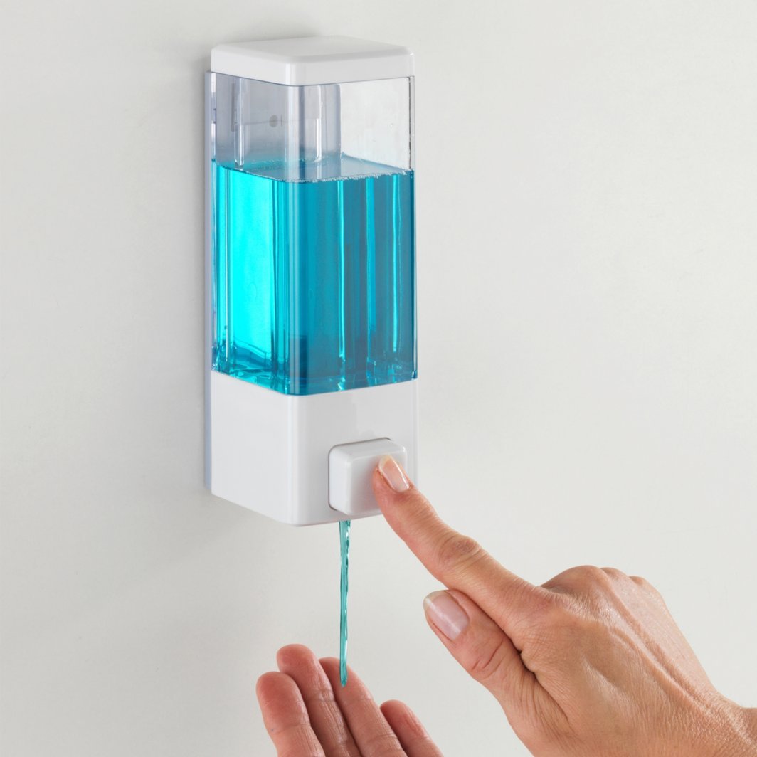 wenko Soap pump wenko istres 6x18,5x7,5cm 320ml white