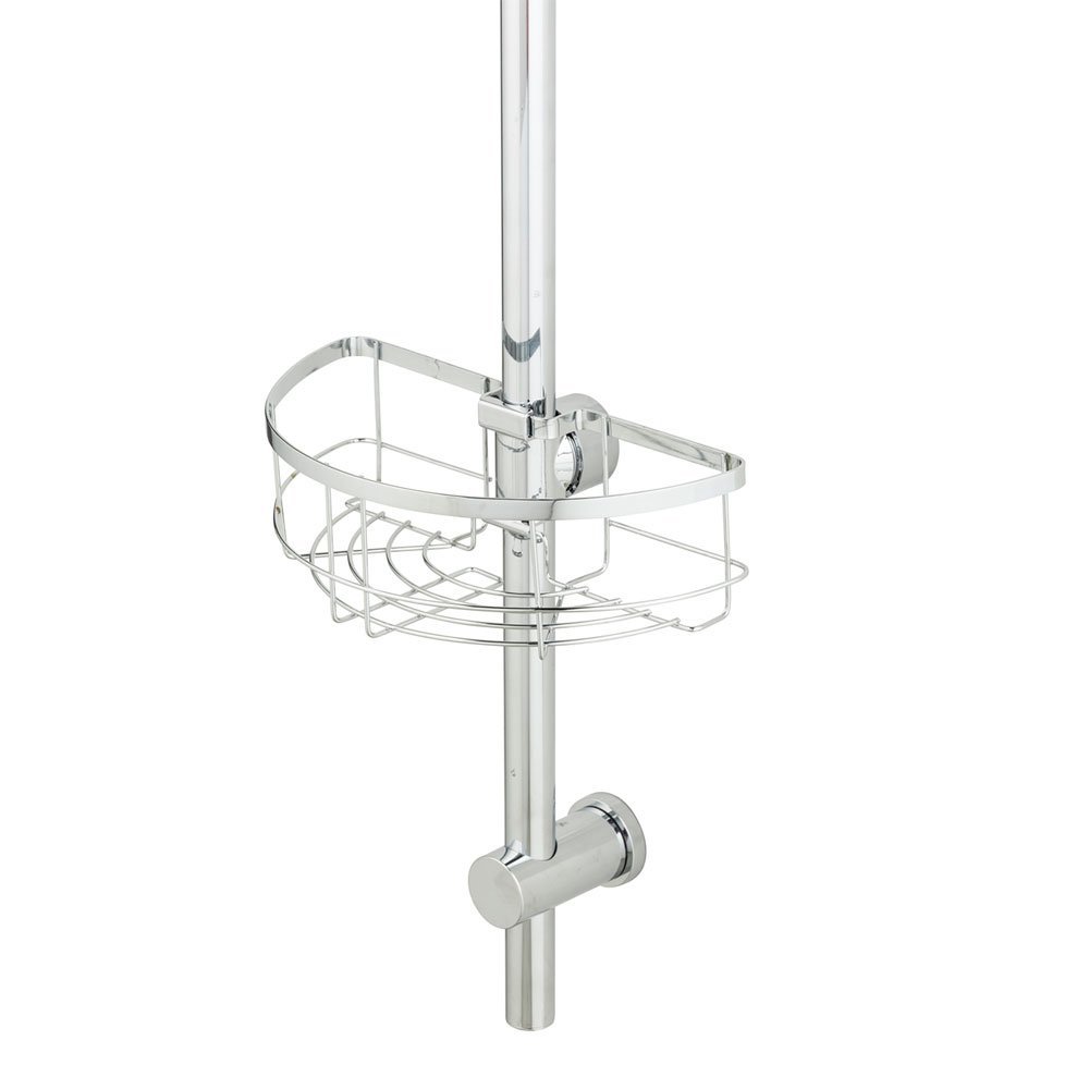wenko Shower rod caddy floresta round, 26x8x15,5cm