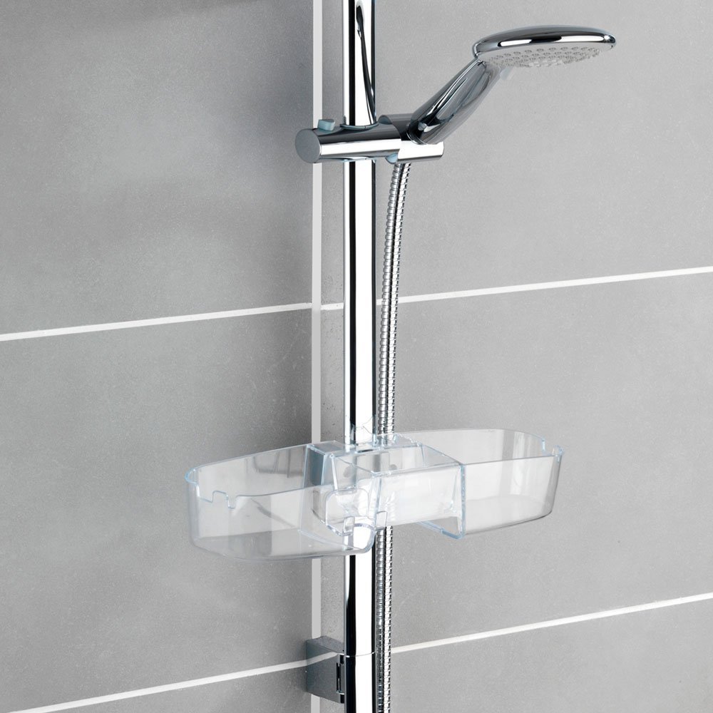 wenko Duschhylla premium transparent, 36x7,5x12cm