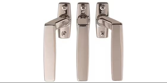 Espagnolette handle pair ABLOY DH83 O Zn Cr 8x33