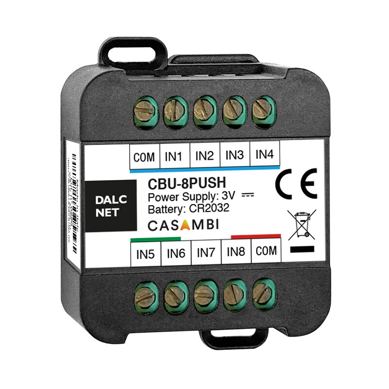 OHJAUSKOMPONENTTI CASAMBI DALCNET CBU-8PUSH